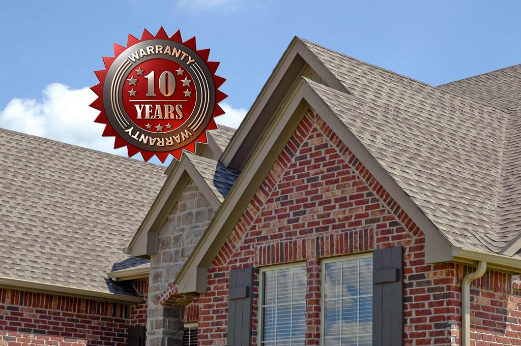 Residential Roofing 10 Year Warranty